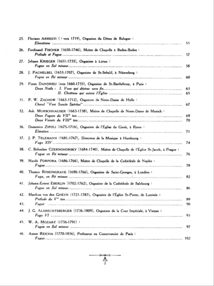 Baroque and Pre-Baroque Composers Organ scores gallery preview page 5