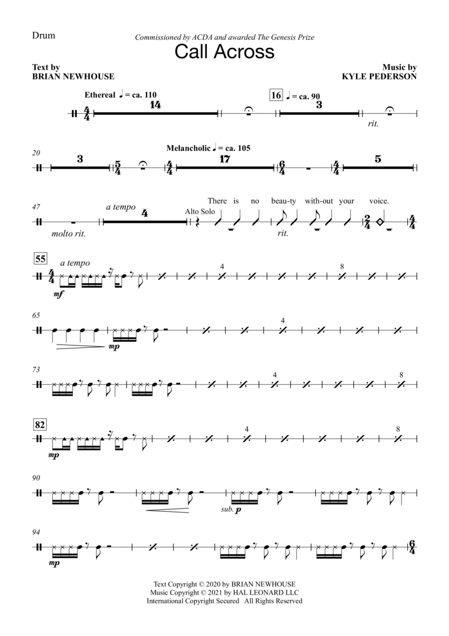 Call Across - Hand Drum