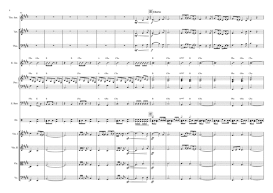 O Come, O Come Emmanuel/Oh Come All Ye Faithful Contemporary Arrangement Full Orchestra scores gallery preview page 4