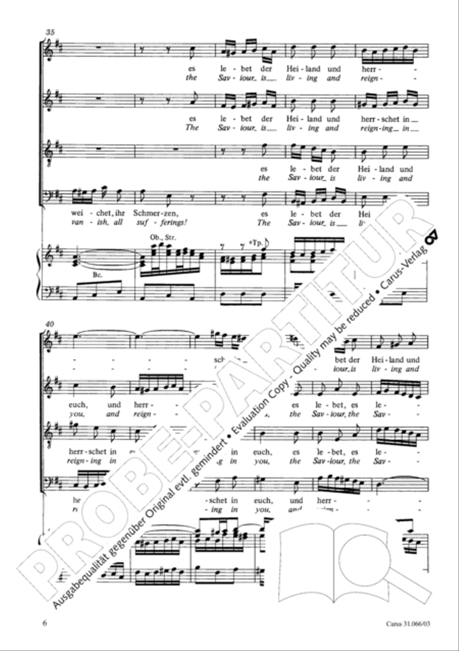 Be joyful, you Christians (Erfreut euch, ihr Herzen) ATB scores gallery preview page 7