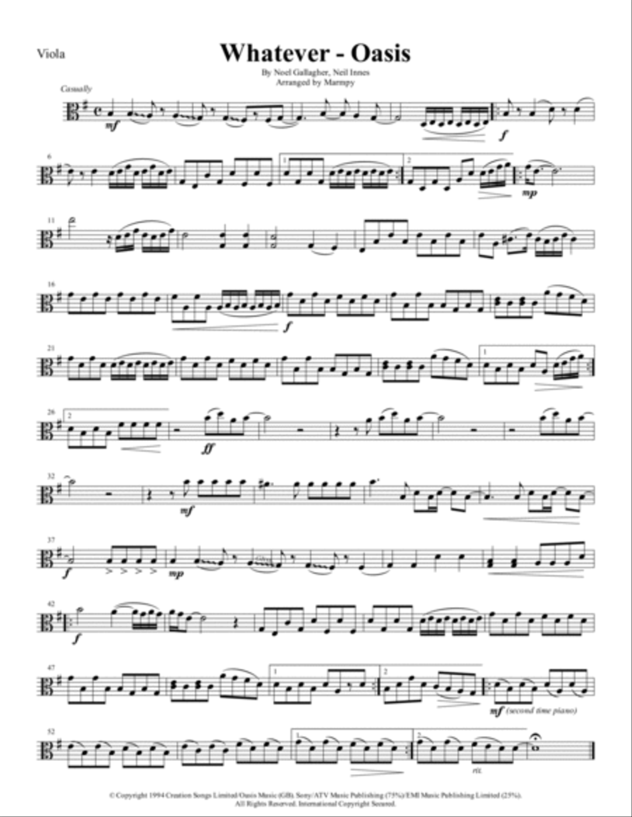 Whatever Whatever String Quartet scores gallery preview page 3