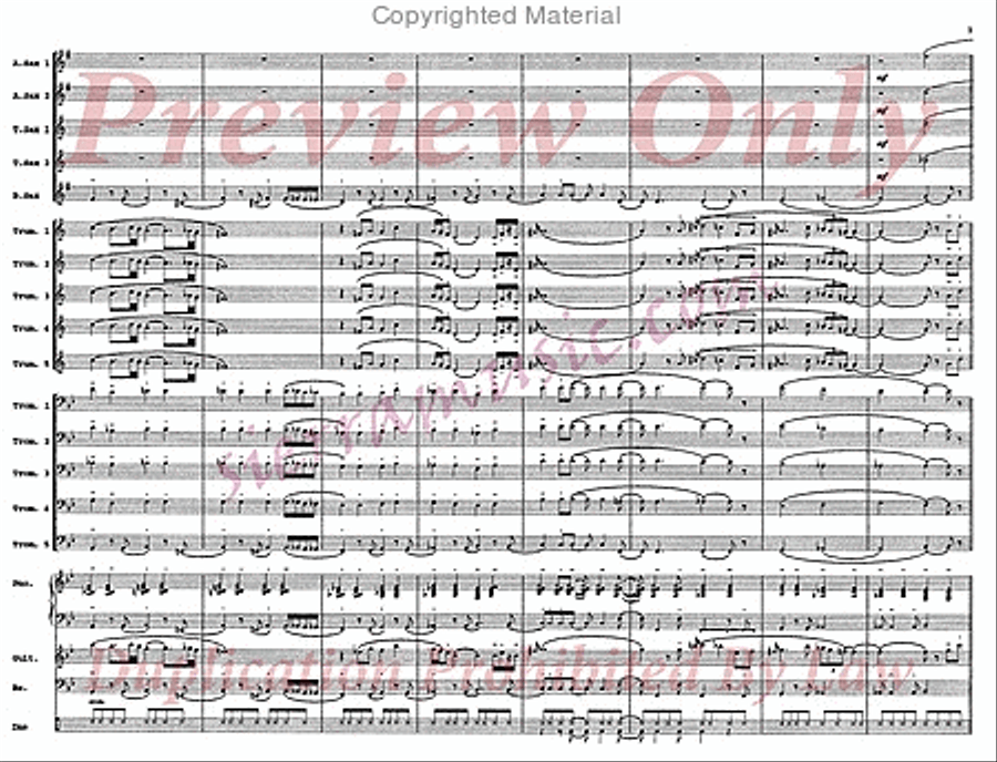 Every Summer Night Big Band scores gallery preview page 4