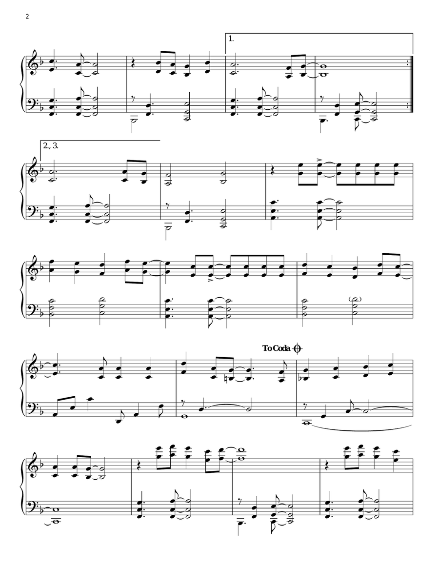 Summer's Child Piano Solo scores gallery preview page 2