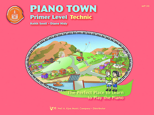 Book cover for Piano Town, Technic - Primer