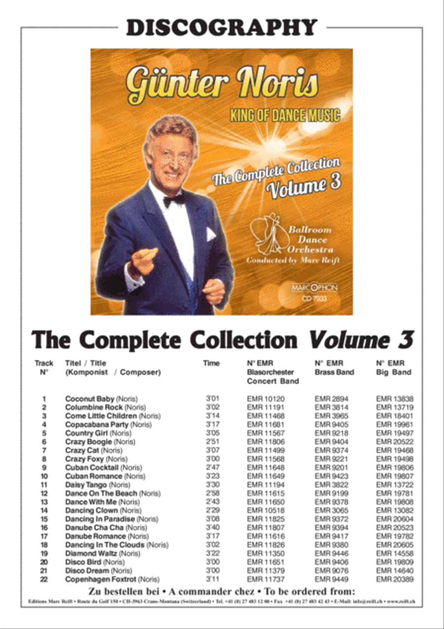 Play The 1st Alto Sax With The Ballroom Dance Orchestra Vol. 3 Alto Saxophone scores gallery preview page 3