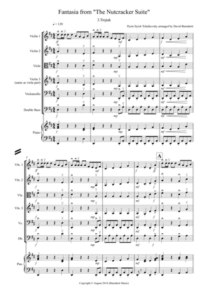 Book cover for Trepak (Fantasia from Nutcracker) for String Orchestra