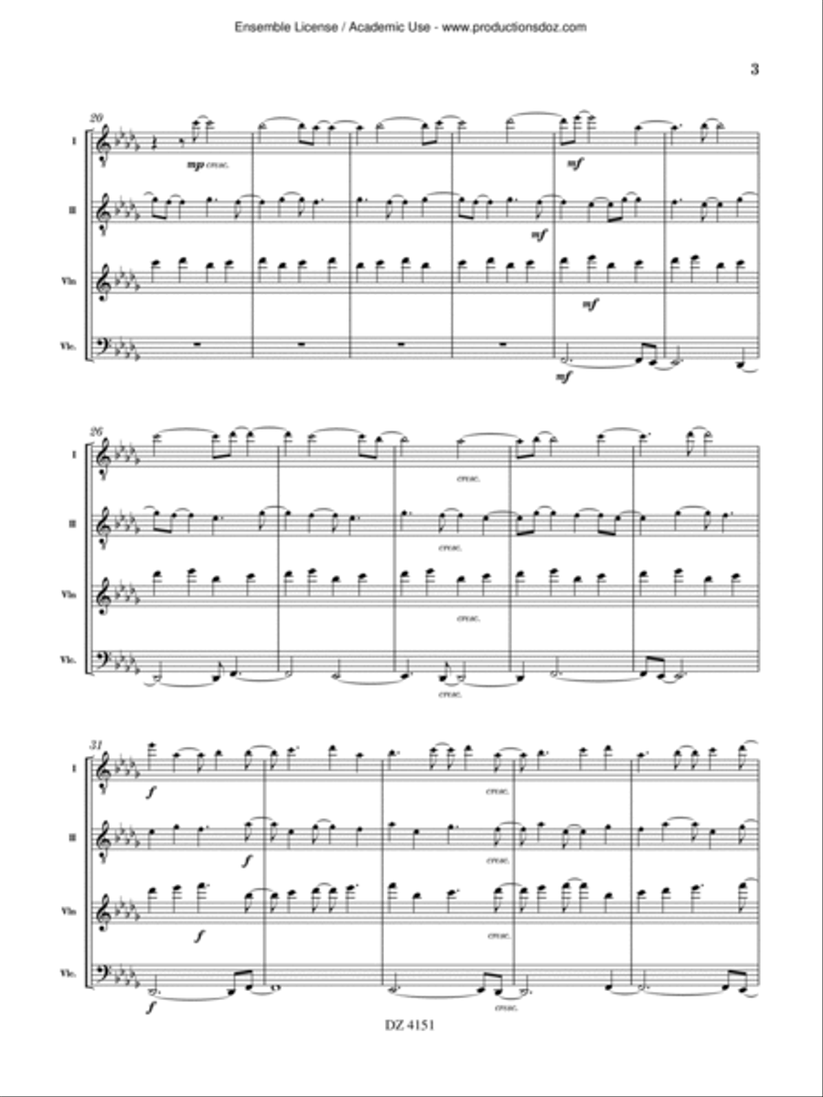 Fantaisie No 1 «Mécanique» Cello scores gallery preview page 3