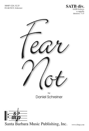 Book cover for Fear Not - SATB divisi Octavo