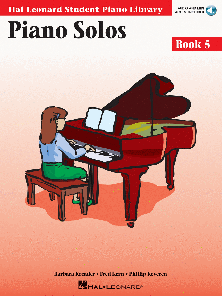 Piano Solos Book 5 – Book/Online Audio Piano Method scores gallery preview page 1