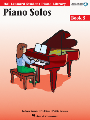 Book cover for Piano Solos Book 5 – Book/Online Audio