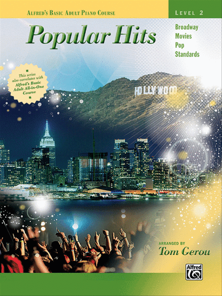Alfred's Basic Adult Piano Course--Popular Hits, Level 2 Piano Method scores gallery preview page 1