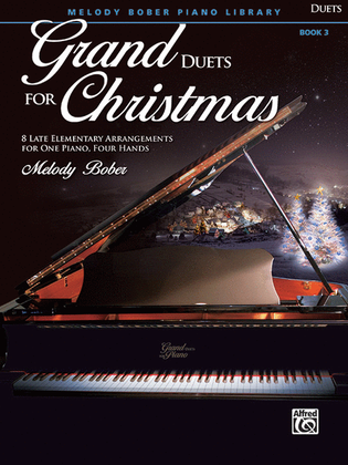 Book cover for Grand Duets for Christmas, Book 3