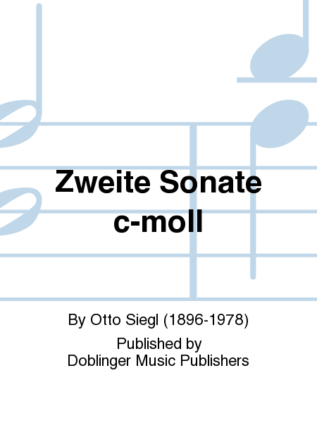 zweite Sonate c-moll