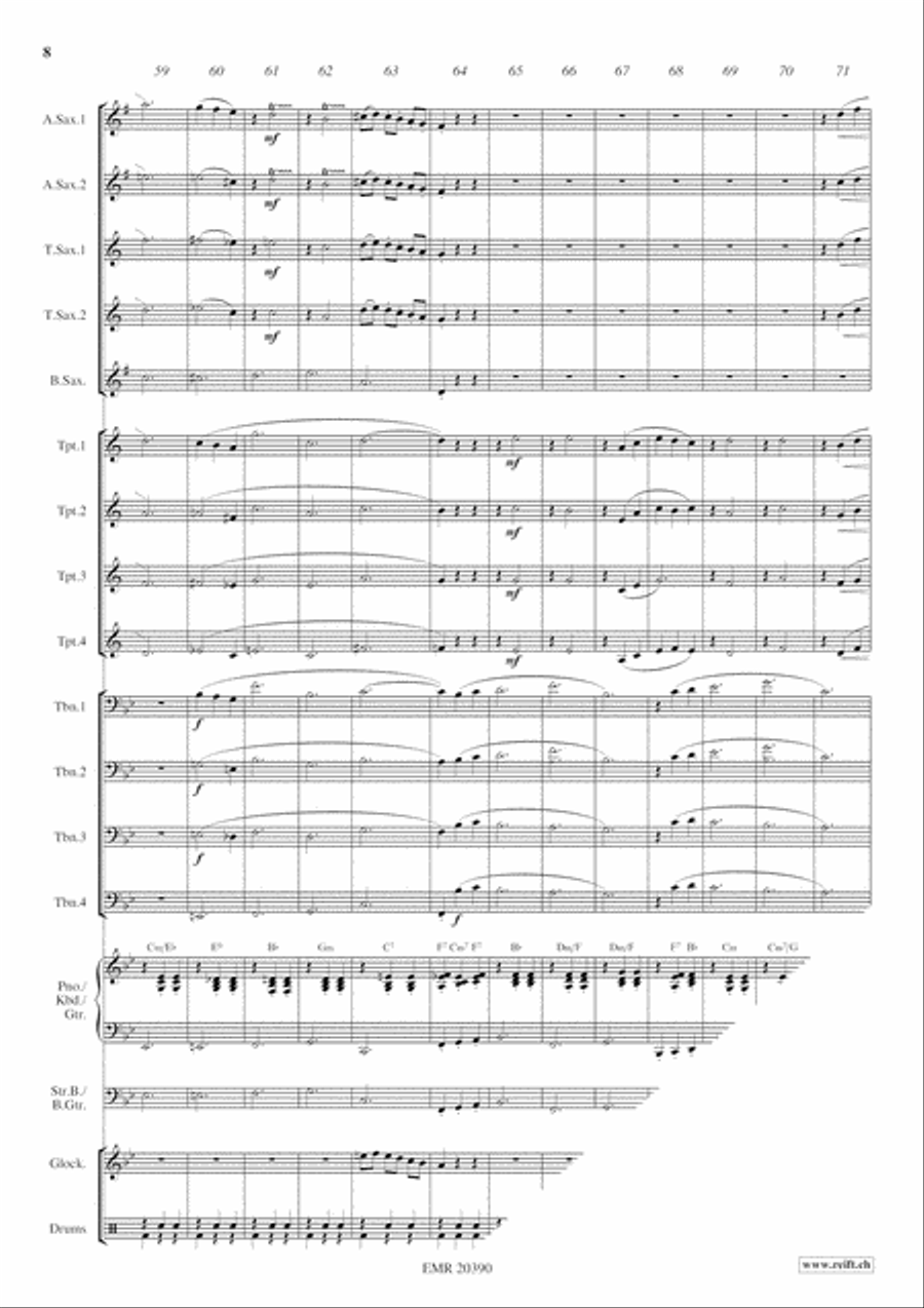 Lipizzaner Stallions Big Band scores gallery preview page 9