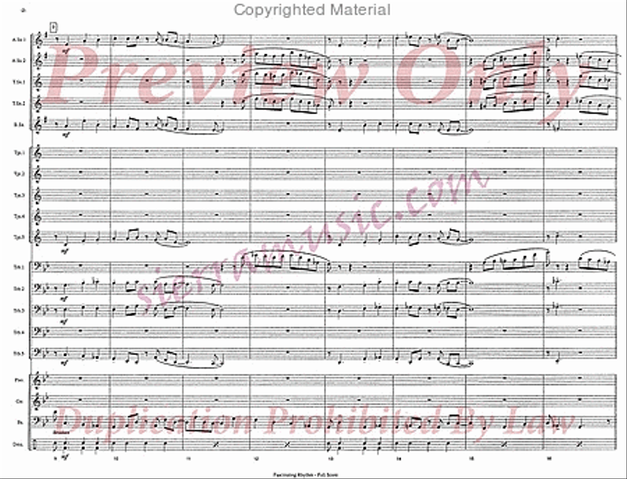 Fascinating Rhythm Fascinating Rhythm Jazz Ensemble scores gallery preview page 3