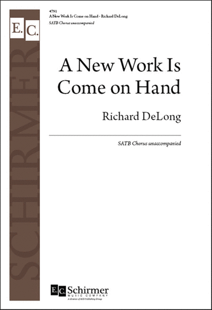 A New Work is Come on Hand 4-Part scores gallery preview page 1