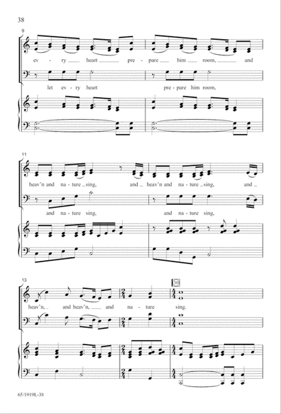The Perfect Christmas 4-Part scores gallery preview page 40