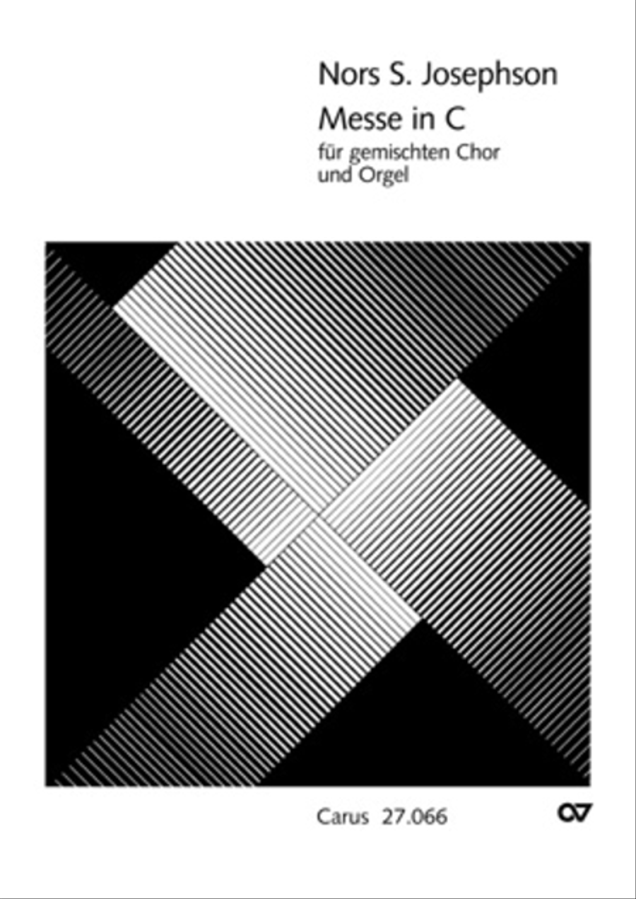 Mass in C major (Messe in C) 4-Part scores gallery preview page 1