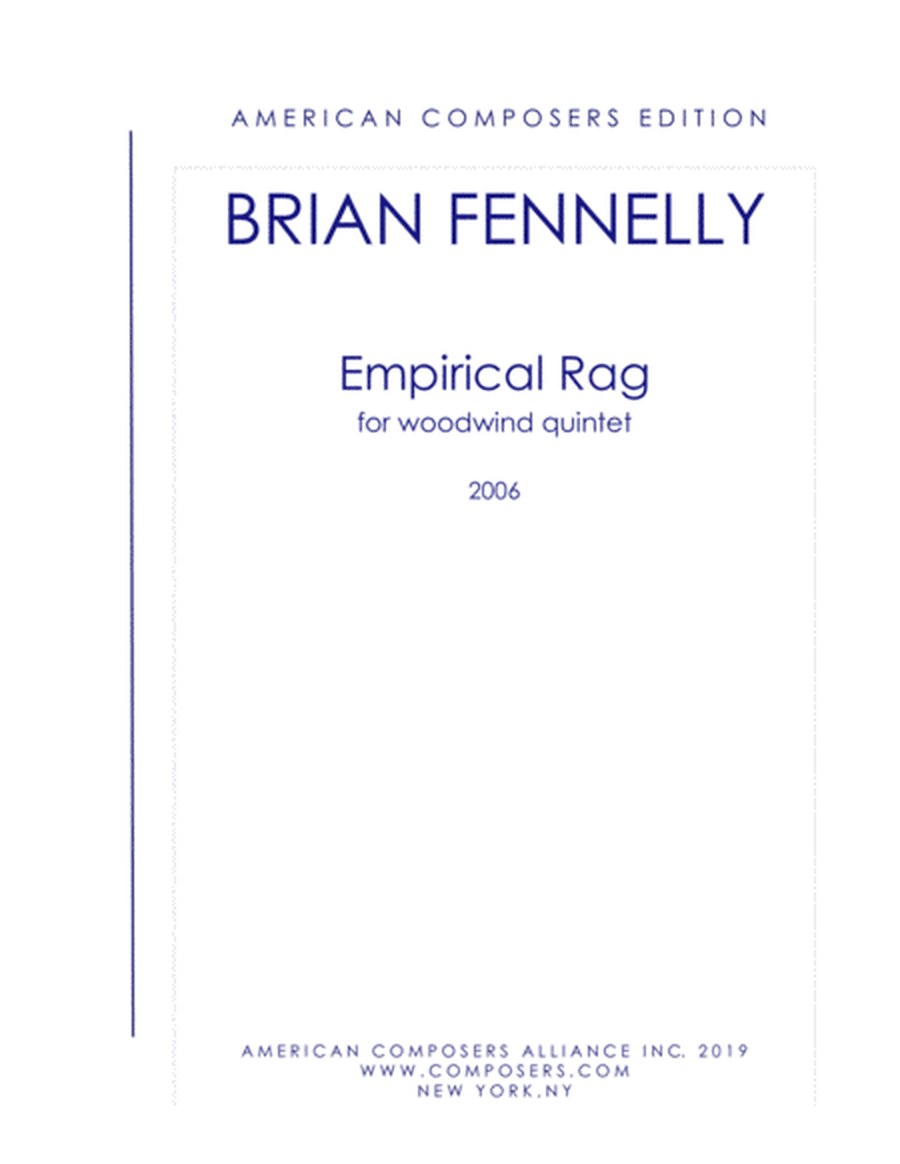 [Fennelly] Empirical Rag (for Wind Quintet)
