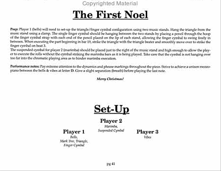 Trisicles - 10 Easy Trios Percussion Ensemble scores gallery preview page 16