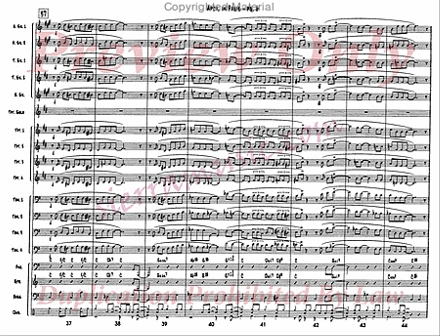April In Paris April In Paris Jazz Ensemble scores gallery preview page 7