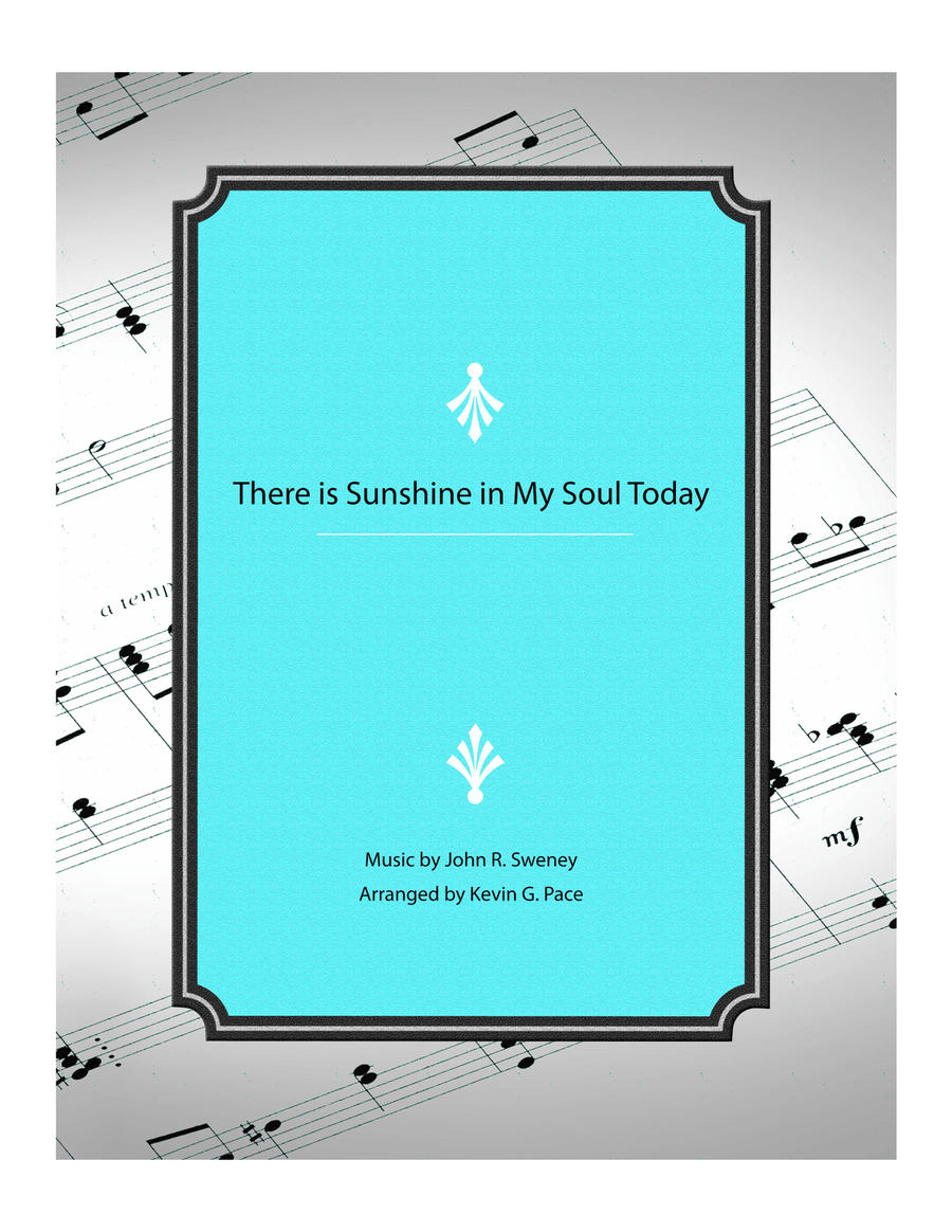 There is Sunshine in My Soul Today - organ solo prelude Organ Solo scores gallery preview page 1