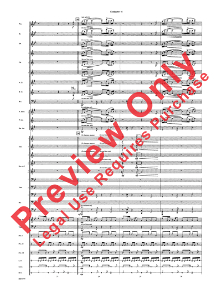 Africa: Ceremony, Song, and Ritual Concert Band scores gallery preview page 9