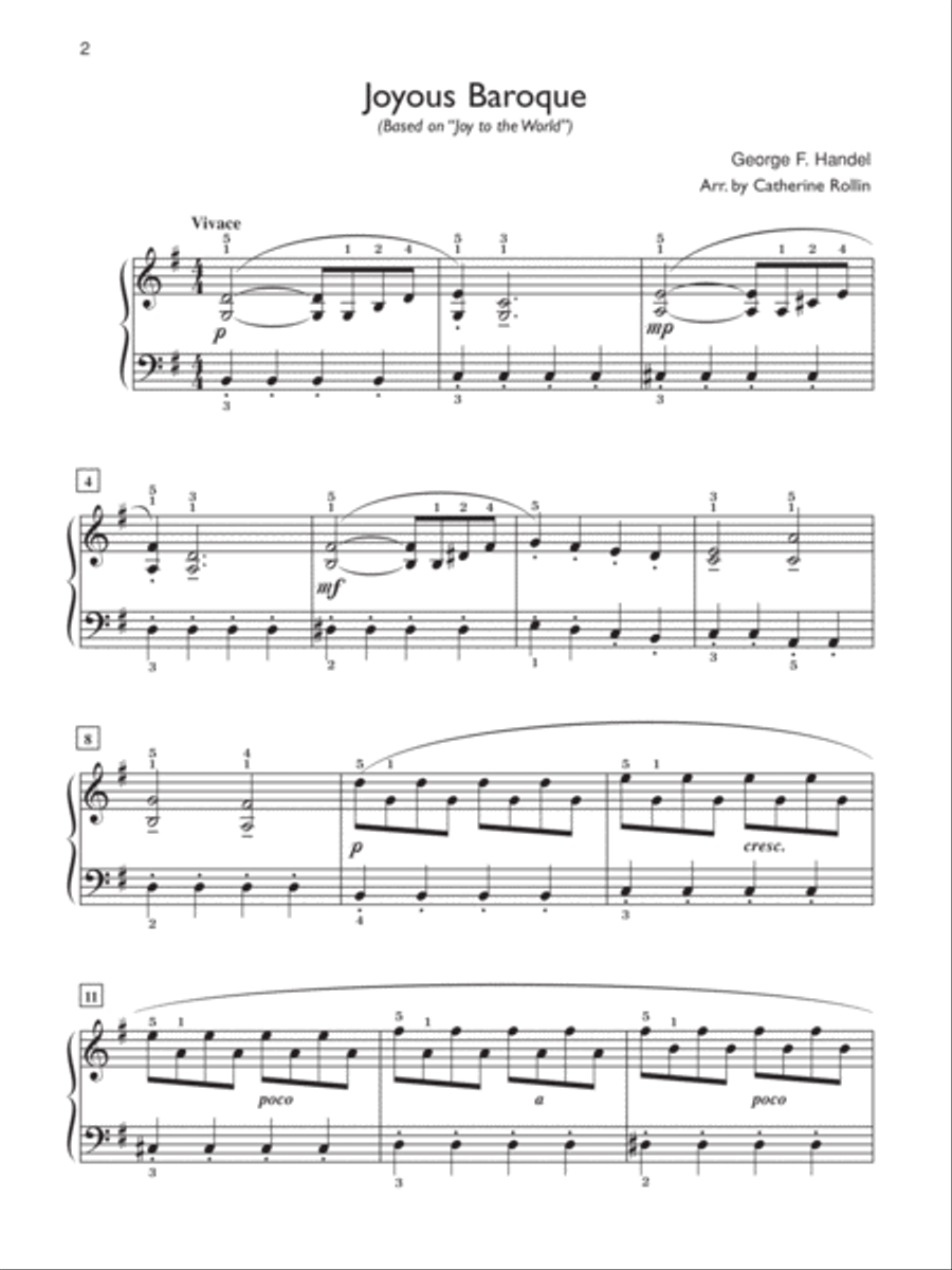 Spotlight on Christmas Piano Solo scores gallery preview page 3