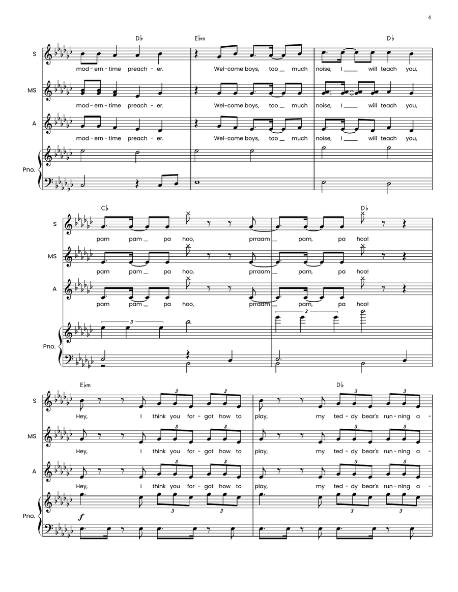 Toy SSA scores gallery preview page 4