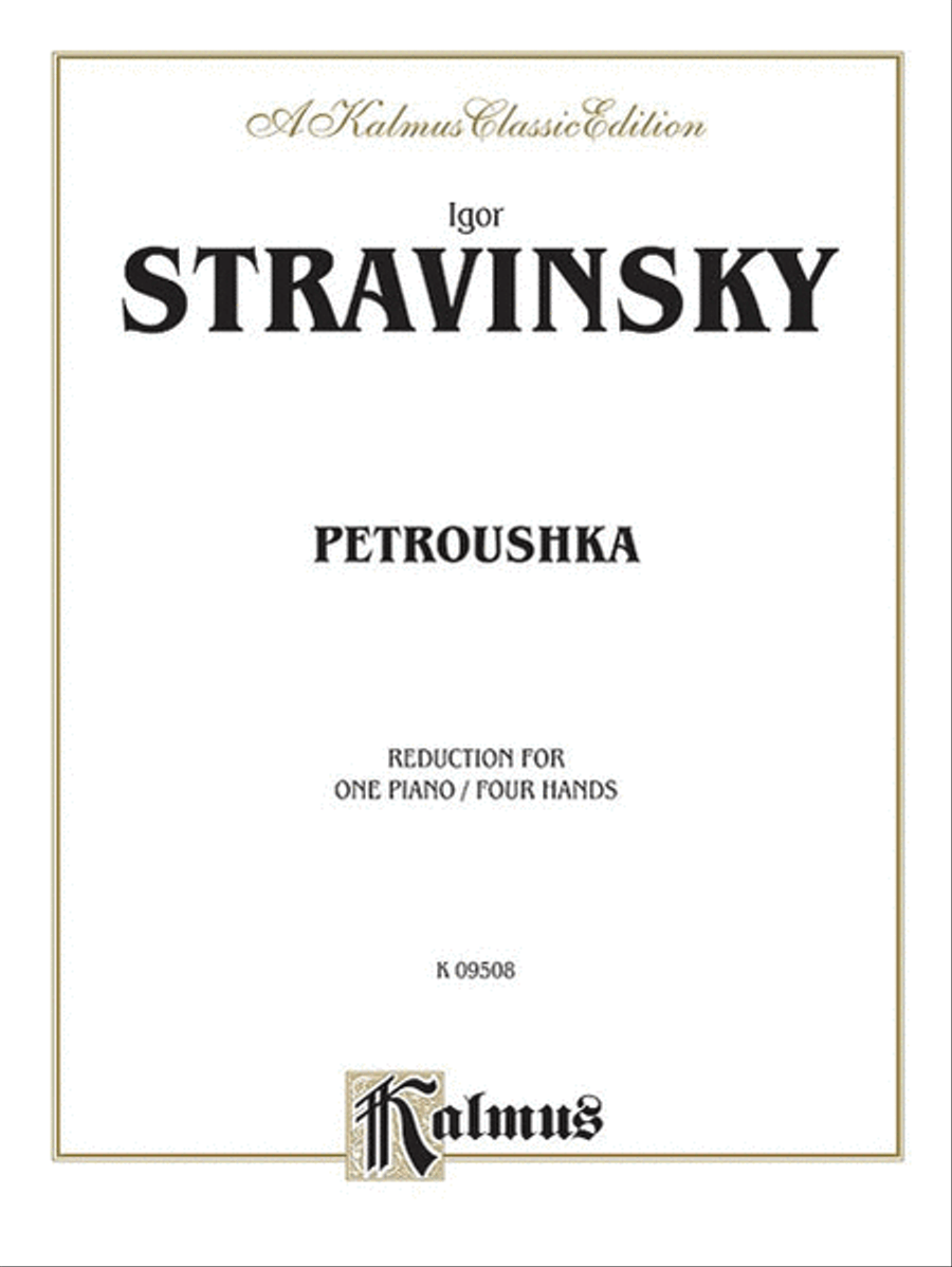Petroushka Small Ensemble scores gallery preview page 1