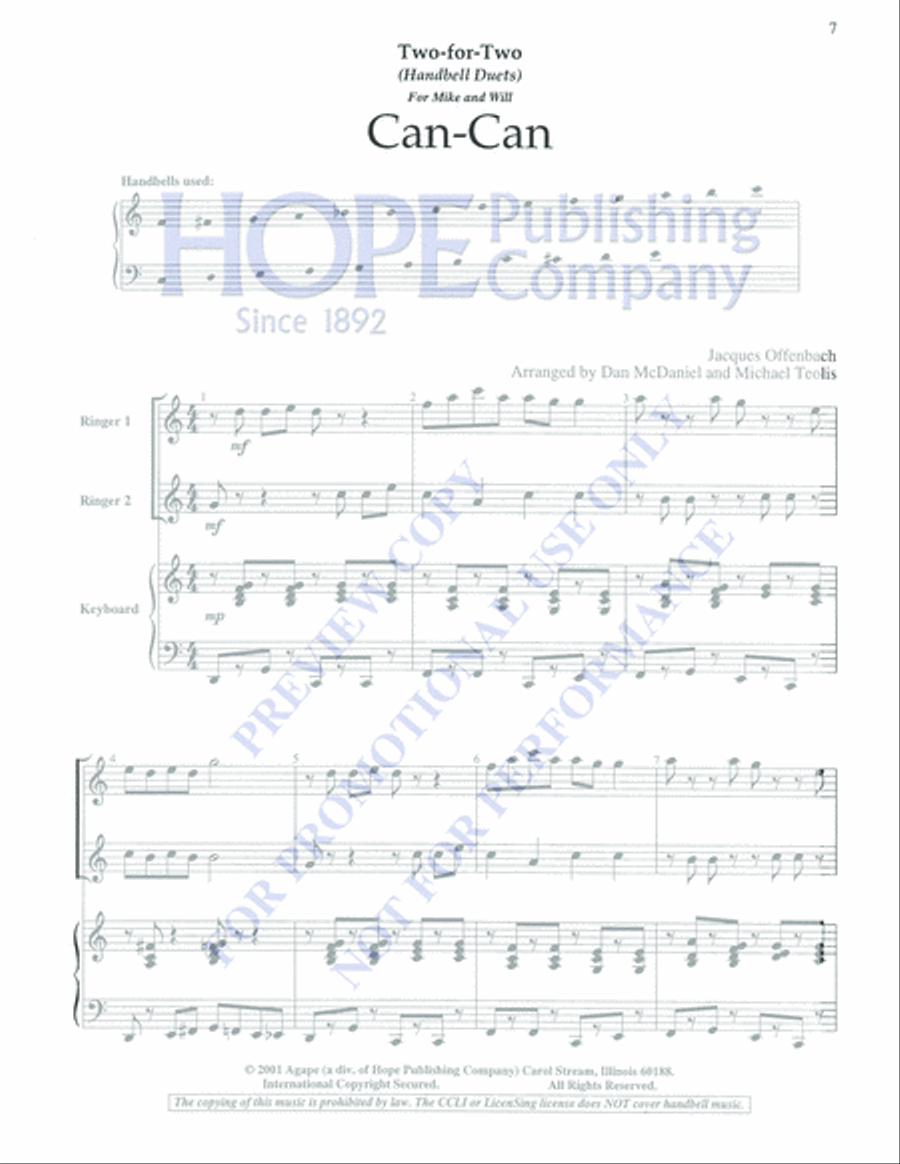 Two-For-Two Percussion scores gallery preview page 15