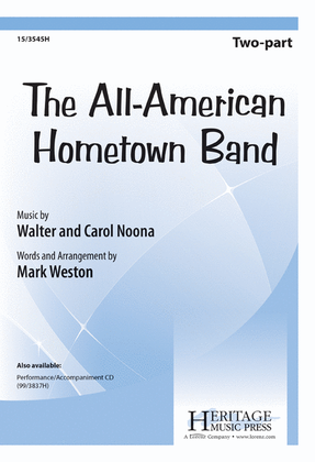 Book cover for The All-American Hometown Band