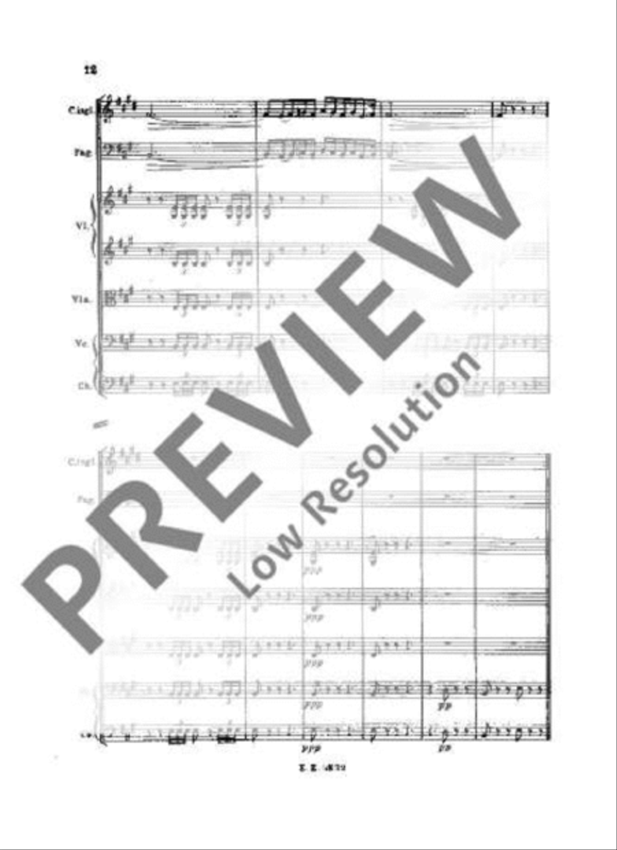 Capriccio Italien Orchestra scores gallery preview page 21