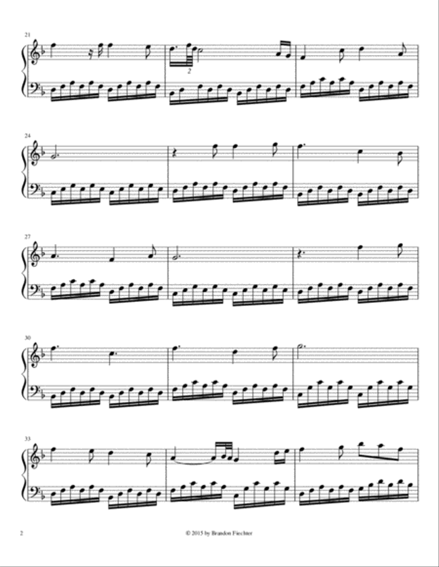 Vale of Wishes Vale of Wishes Piano Solo scores gallery preview page 2