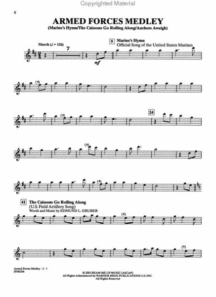 Patriotic Instrument Solos Book/CD - Alto Sax
