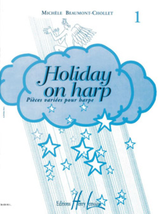 Book cover for Holiday on harp - Volume 1