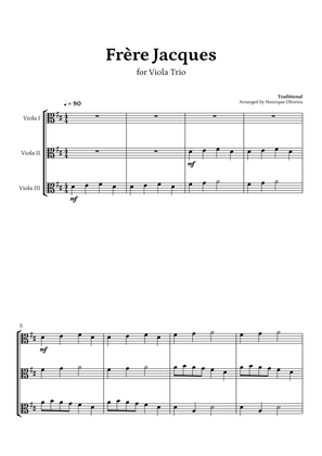 Book cover for Frère Jacques (Viola Trio)