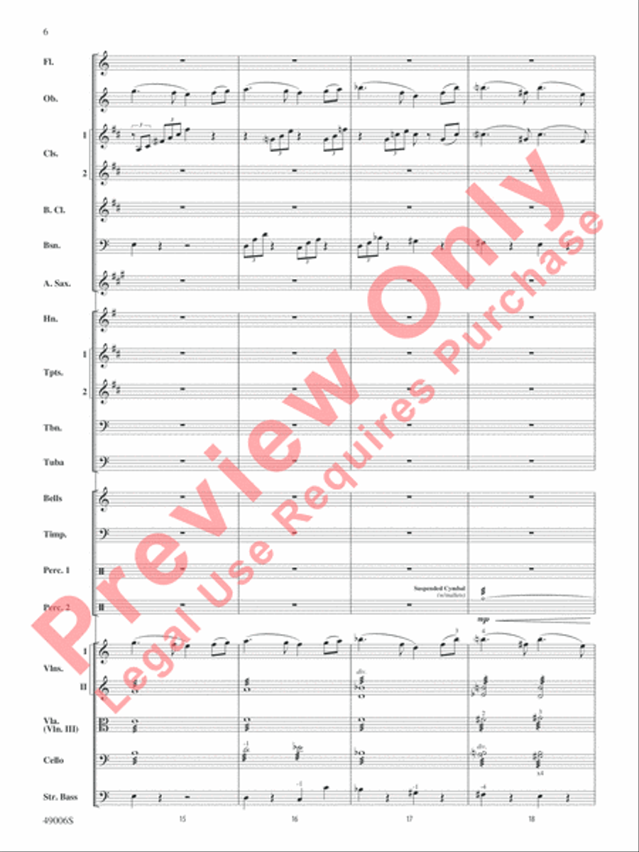 Swan Lake Full Orchestra scores gallery preview page 7