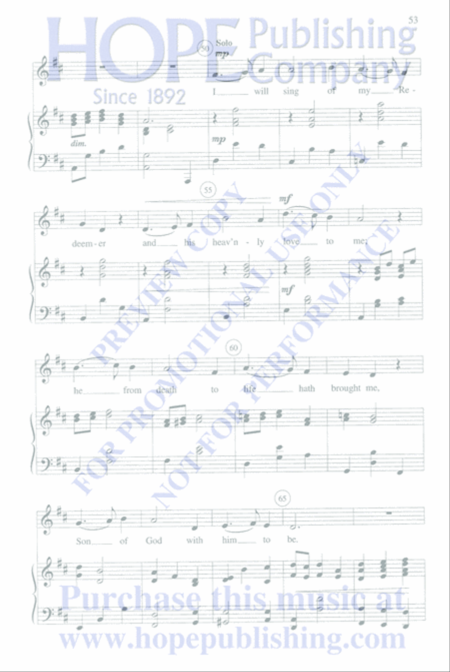 Here is the Love Here is the Love Choir scores gallery preview page 57