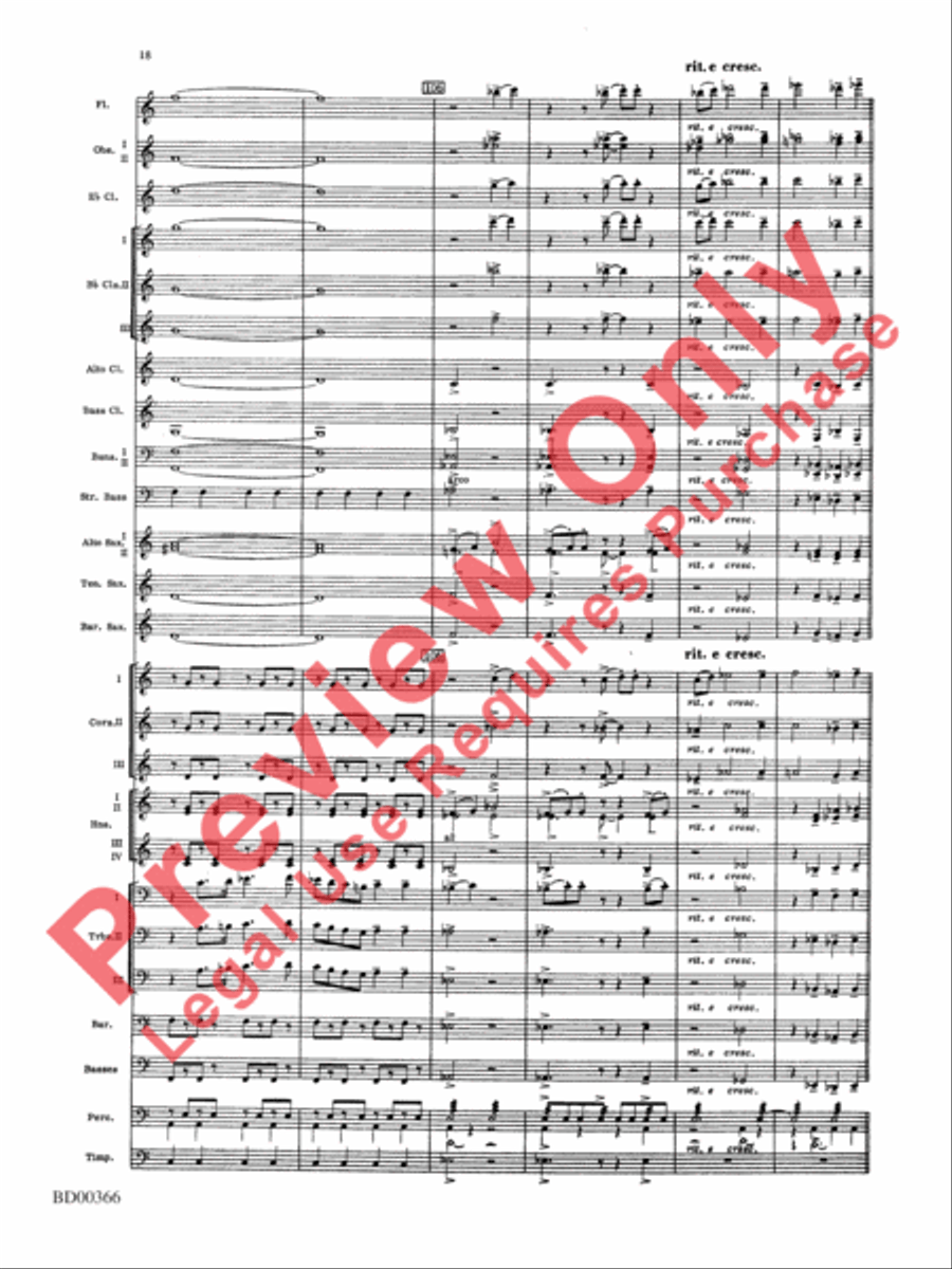Rhythm of the Winds Concert Band scores gallery preview page 19