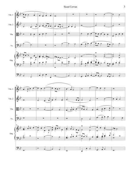 Sicut Cervus (String Quartet and Organ) image number null