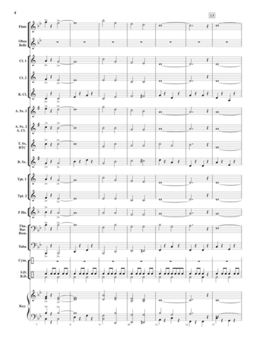 Discover America Discover America Concert Band scores gallery preview page 3