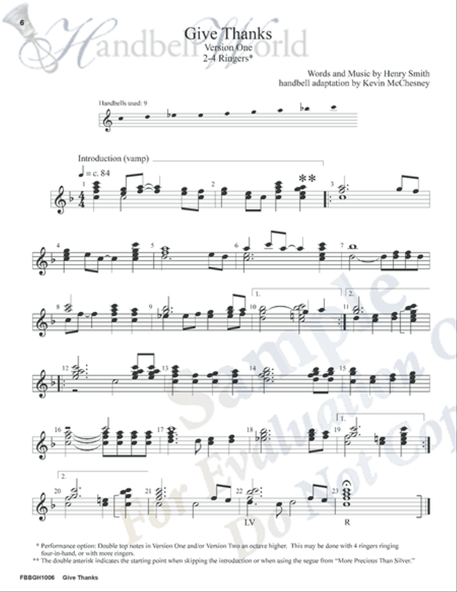 Give Thanks 5-Octaves scores gallery preview page 5