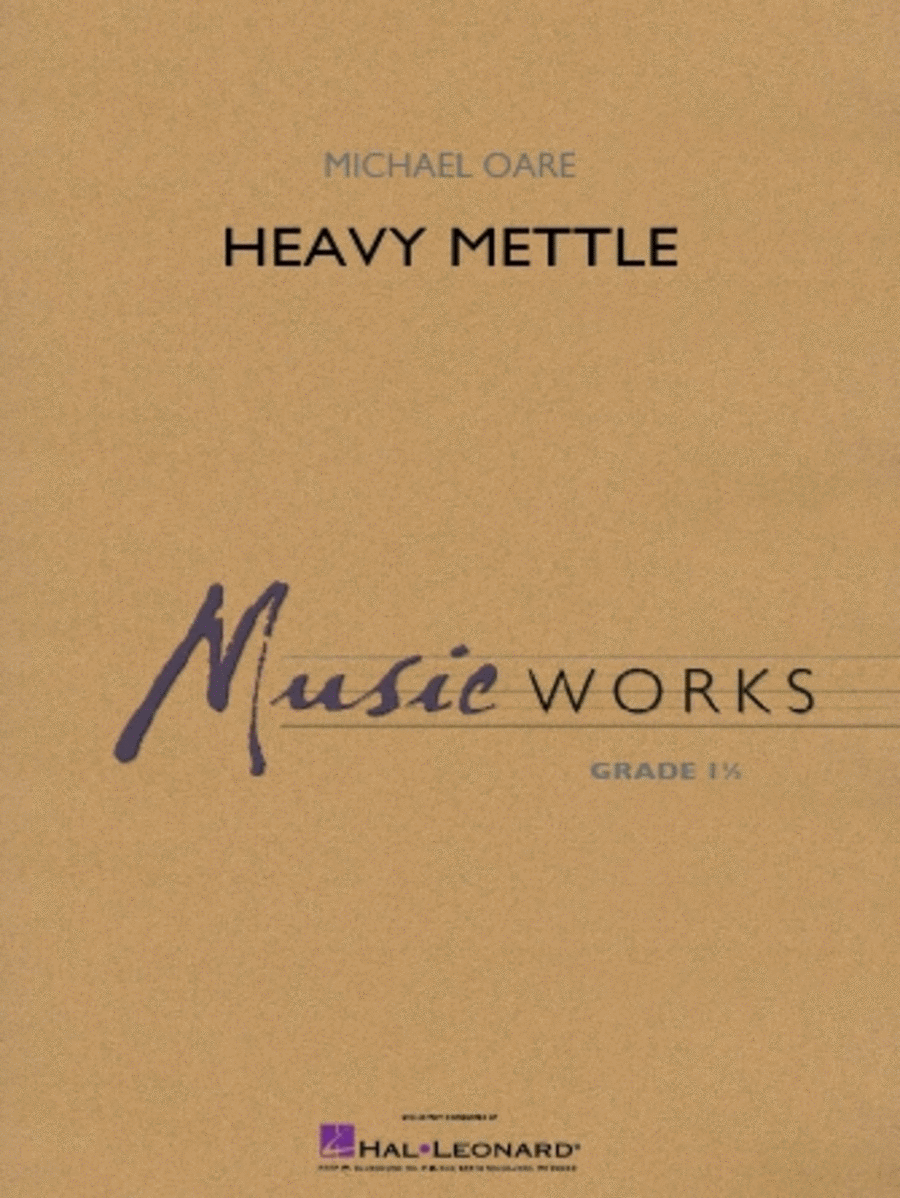 Heavy Mettle Heavy Mettle Concert Band scores gallery preview page 1