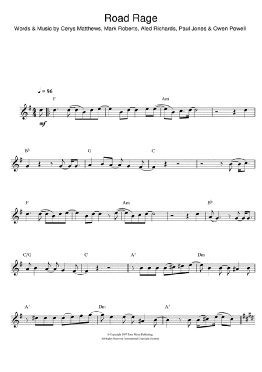Road Rage Road Rage Clarinet Solo scores gallery preview page 1