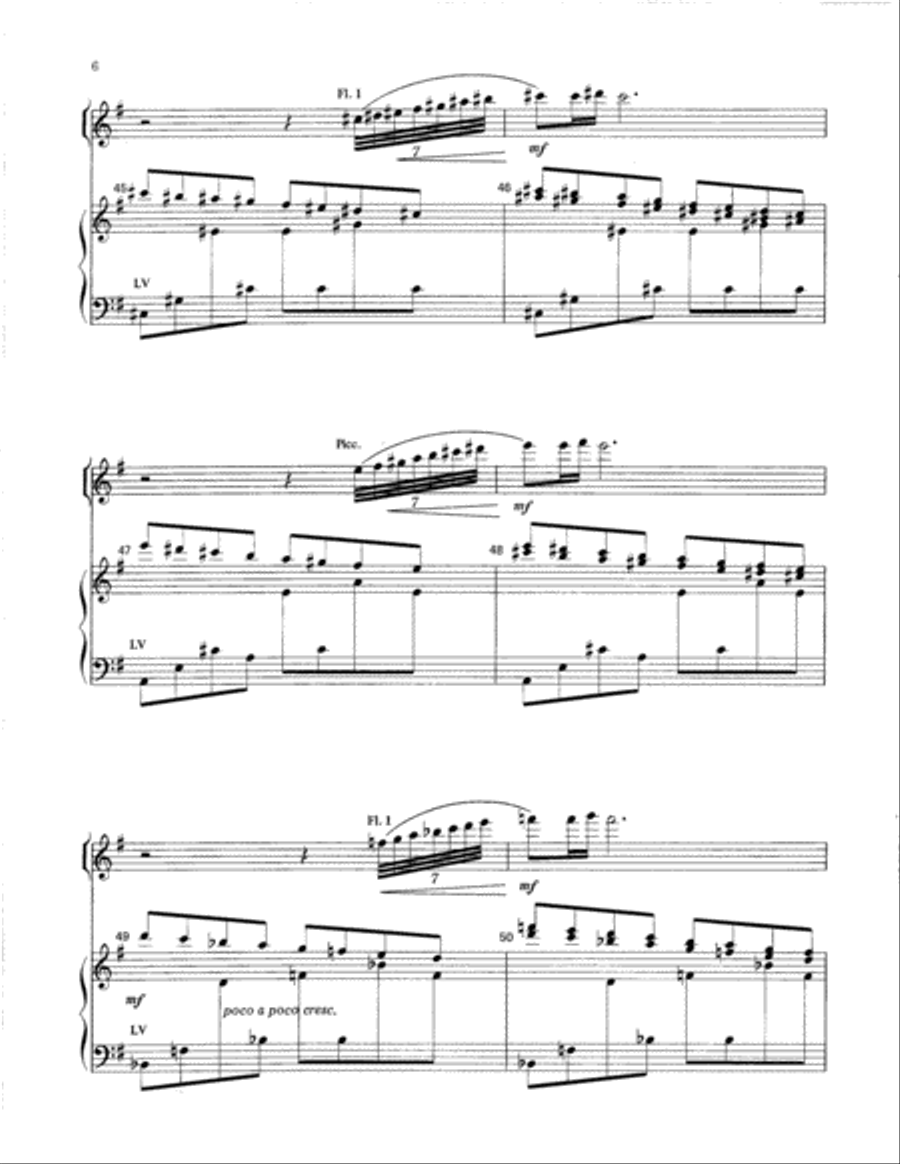 Fantasia-Digital Download Handbell Choir scores gallery preview page 6