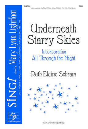 Underneath Starry Skies (Incorporating All Through the Night) (SSA)