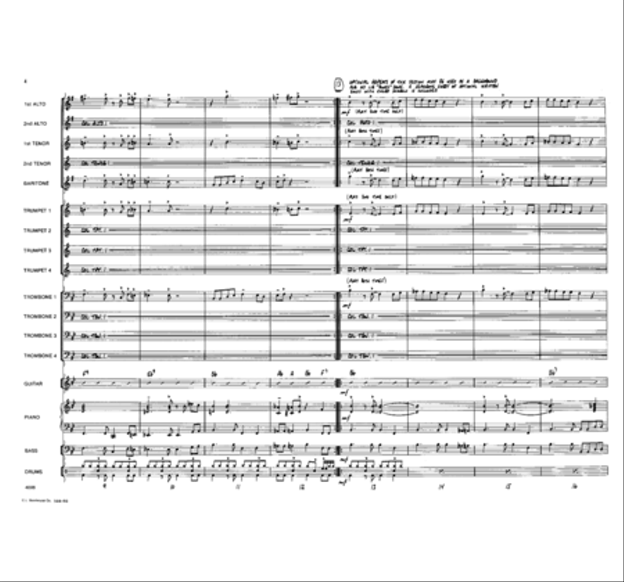 A Rock A Rock Jazz Ensemble scores gallery preview page 3