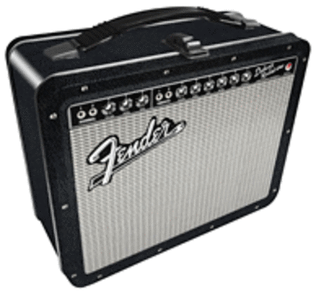 Fender Black Tolex Lunch Box