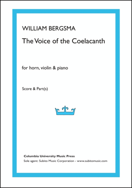 The Voice of the Coelacanth